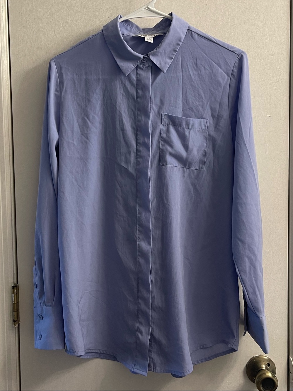 Nine West Lilac Button-Down Women's Shirt